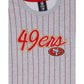 San Francisco 49ers Throwback Striped T-Shirt