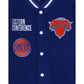New York Knicks Blue Varsity Jacket