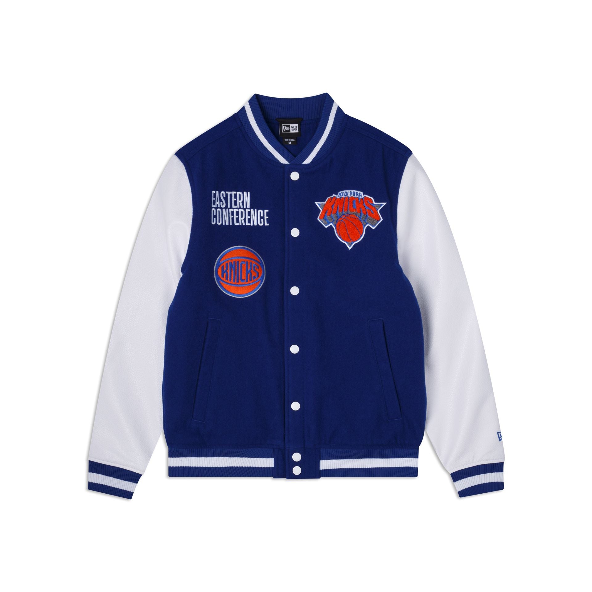 New York Knicks Blue Varsity Jacket – New Era Cap
