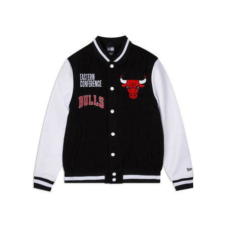Chicago Bulls Black Varsity Jacket