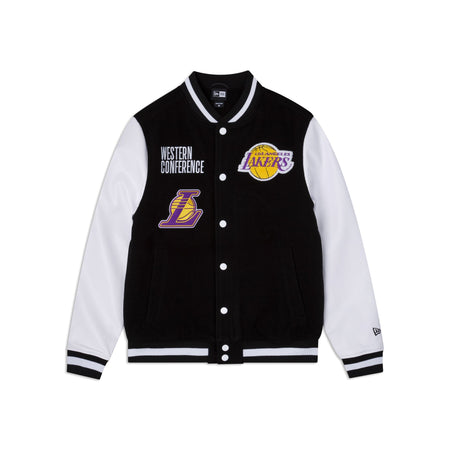 Los Angeles Lakers Black Varsity Jacket