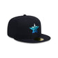 Houston Astros Metallic Gradient 59FIFTY Fitted Hat
