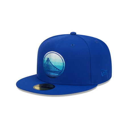 Golden State Warriors Metallic Gradient 59FIFTY Fitted Hat