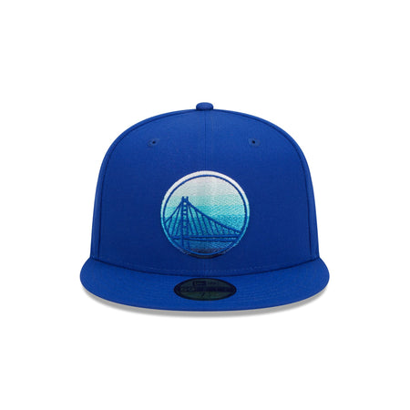 Golden State Warriors Metallic Gradient 59FIFTY Fitted Hat