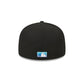 Miami Marlins Metallic Gradient 59FIFTY Fitted Hat