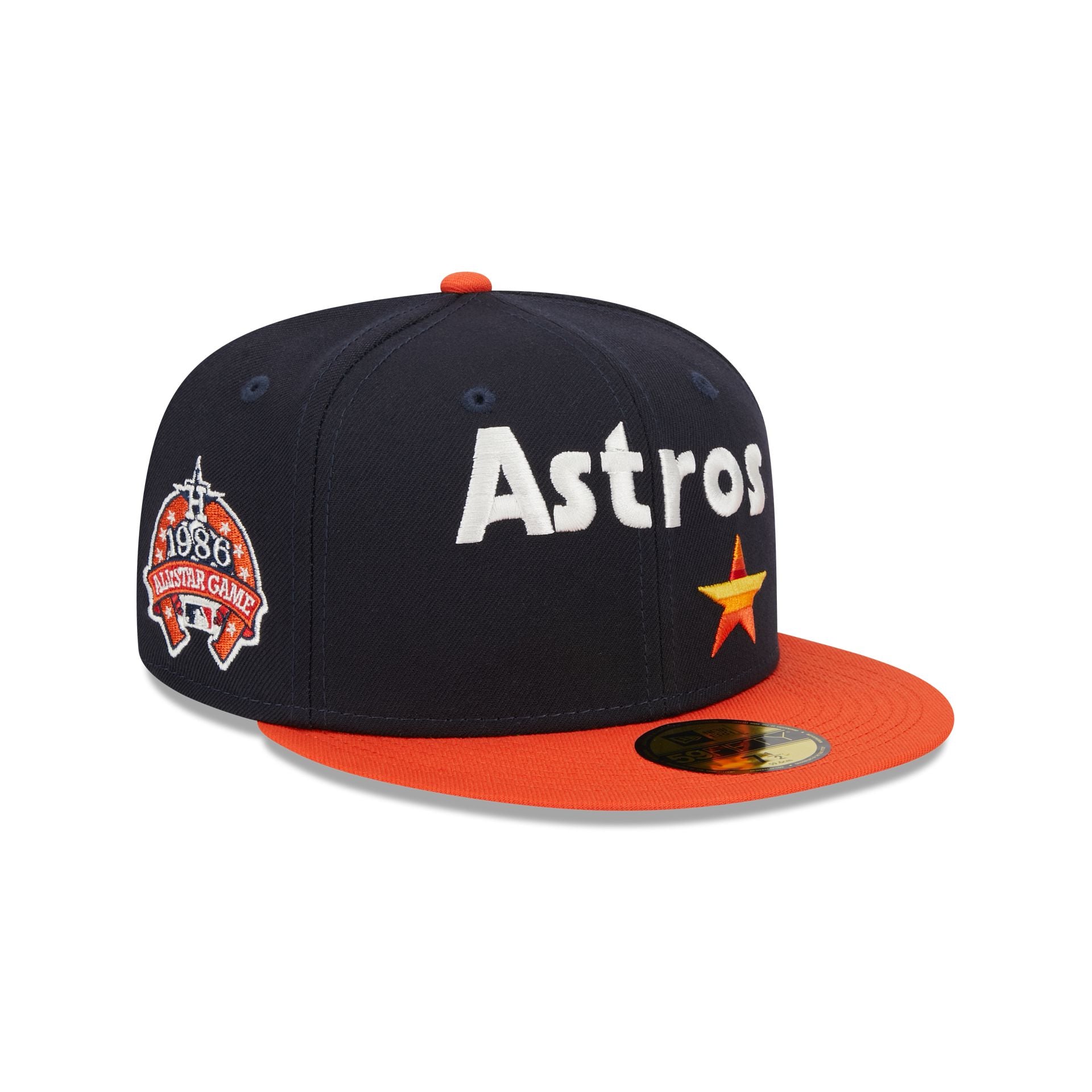 Houston Astros Retro Jersey Script 59FIFTY Fitted Hat – New Era Cap