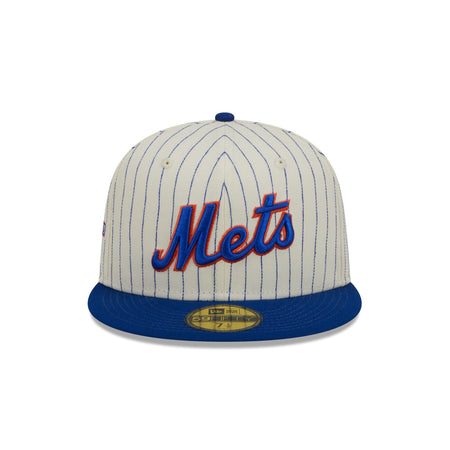 New York Mets Retro Jersey Script 59FIFTY Fitted Hat