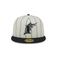 Miami Marlins Team Shimmer 59FIFTY Fitted