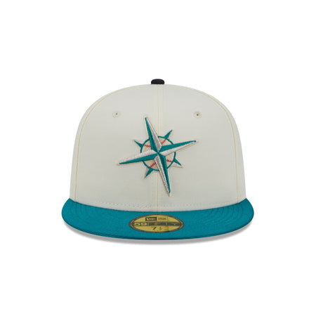 Seattle Mariners Team Shimmer 59FIFTY Fitted Hat