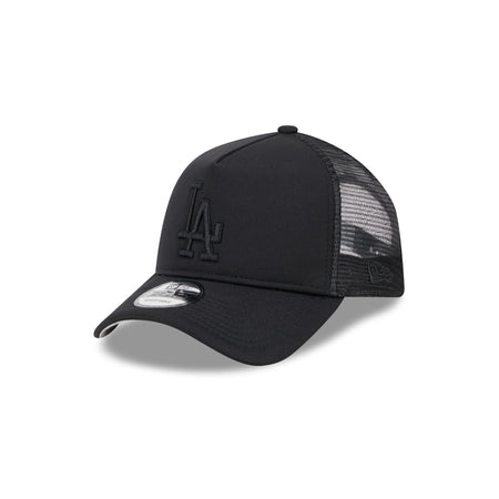 Los Angeles Dodgers All Day Black 9FORTY A-Frame Trucker Hat