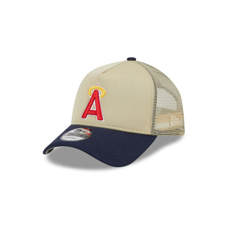 California Angels All Day 9FORTY A-Frame Trucker Hat