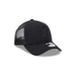 Miami Marlins All Day Black 9FORTY A-Frame Trucker Hat