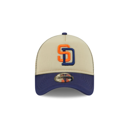 San Diego Padres All Day 9FORTY A-Frame Trucker Hat