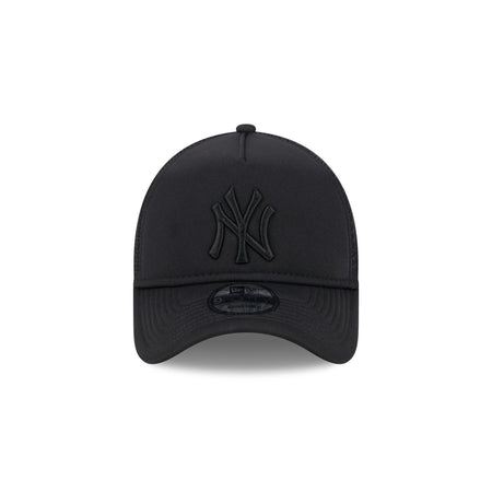 New York Yankees All Day Black 9FORTY A-Frame Trucker Hat