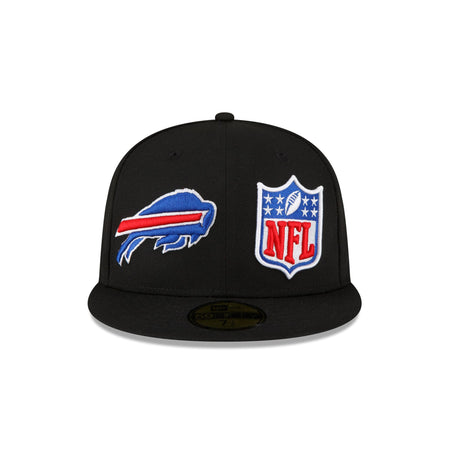 Buffalo Bills 2023 Sideline Black 59FIFTY Fitted Hat