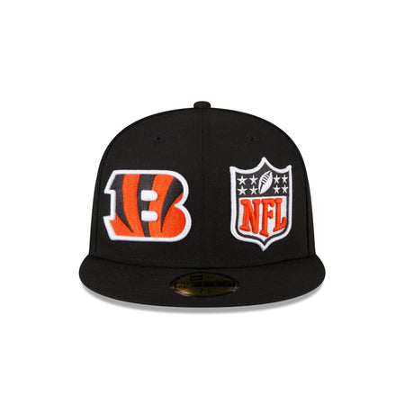 Cincinnati Bengals 2023 Sideline Black 59FIFTY Fitted Hat