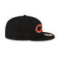Chicago Bears 2023 Sideline Black 59FIFTY Fitted Hat