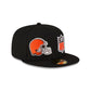 Cleveland Browns 2023 Sideline Black 59FIFTY Fitted Hat