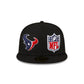 Houston Texans 2023 Sideline Black 59FIFTY Fitted