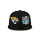 Jacksonville Jaguars 2023 Sideline Black 59FIFTY Fitted Hat