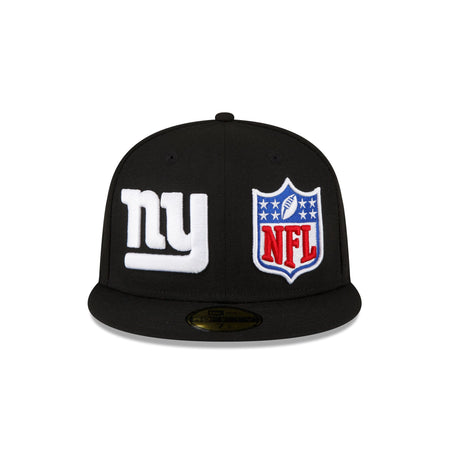 New York Giants 2023 Sideline Black 59FIFTY Fitted Hat