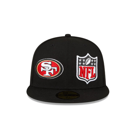 San Francisco 49ers 2023 Sideline Black 59FIFTY Fitted Hat