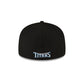 Tennessee Titans 2023 Sideline Black 59FIFTY Fitted
