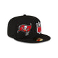 Tampa Bay Buccaneers 2023 Sideline Black 59FIFTY Fitted Hat