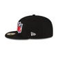 New England Patriots 2023 Sideline Black 59FIFTY Fitted Hat