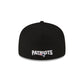 New England Patriots 2023 Sideline Black 59FIFTY Fitted