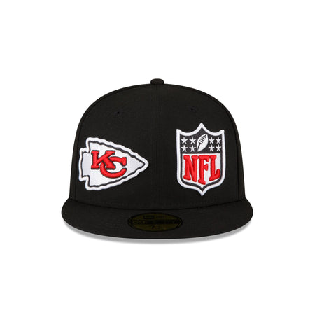 Kansas City Chiefs 2023 Sideline Black 59FIFTY Fitted Hat