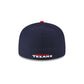 Houston Texans 2023 Sideline Team Patch 59FIFTY Fitted Hat