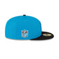 Carolina Panthers 2023 Sideline Team Patch 59FIFTY Fitted Hat