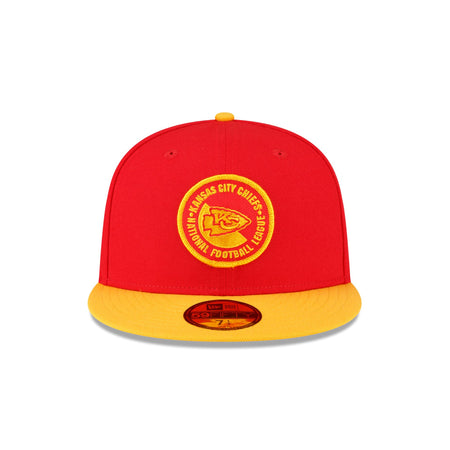 Kansas City Chiefs 2023 Sideline Team Patch 59FIFTY Fitted Hat