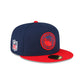 New England Patriots 2023 Sideline Team Patch 59FIFTY Fitted