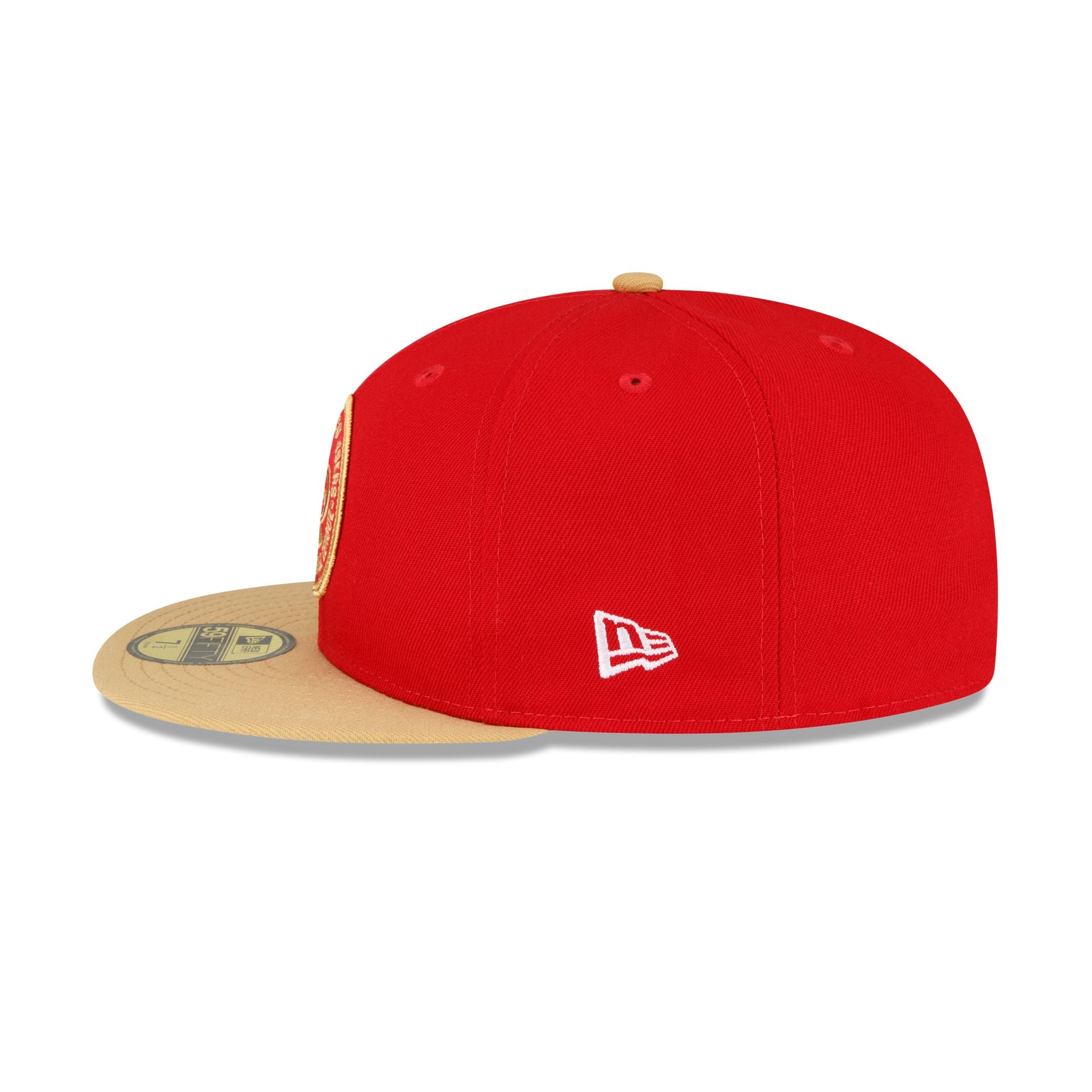 New Era 59Fifty San Francisco 49ers 1972 Word Hat - Red, Black – Hat Club