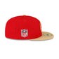 San Francisco 49ers 2023 Sideline Team Patch 59FIFTY Fitted Hat
