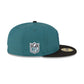 Philadelphia Eagles 2023 Sideline Team Patch 59FIFTY Fitted Hat