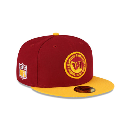 Washington Commanders 2023 Sideline Team Patch 59FIFTY Fitted Hat