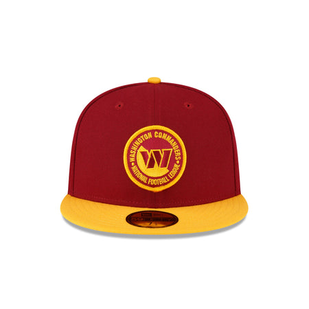 Washington Commanders 2023 Sideline Team Patch 59FIFTY Fitted Hat