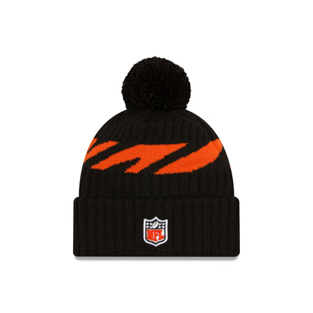 Cincinnati Bengals 2023 Cold Weather Black Pom Knit Hat