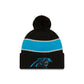 Carolina Panthers 2023 Cold Weather Black Pom Knit