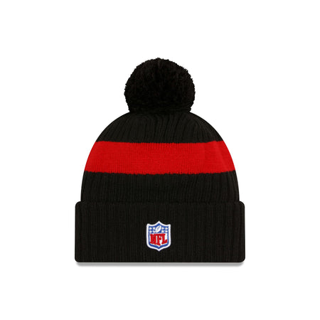 New York Giants 2023 Cold Weather Black Pom Knit Hat