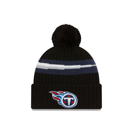 Tennessee Titans 2023 Cold Weather Black Pom Knit Hat