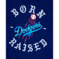 Born X Raised Los Angeles Dodgers Blue Crewneck