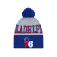 Philadelphia 76ers 2023 Tip-Off Pom Knit Hat