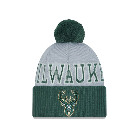 Milwaukee Bucks 2023 Tip-Off Pom Knit Hat