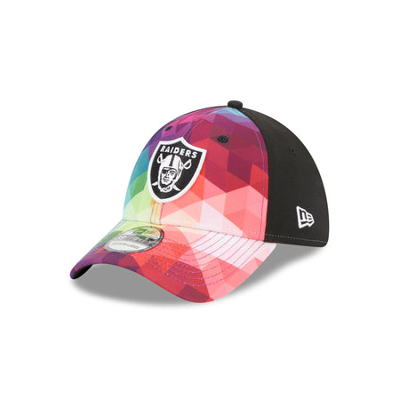 Las Vegas Raiders 2023 Crucial Catch 39THIRTY Stretch Fit Hat