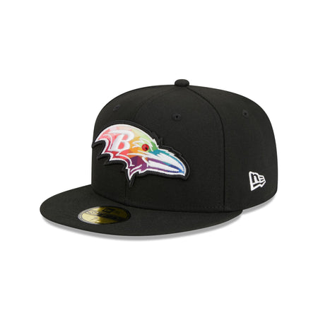 Baltimore Ravens 2023 Crucial Catch 59FIFTY Fitted Hat