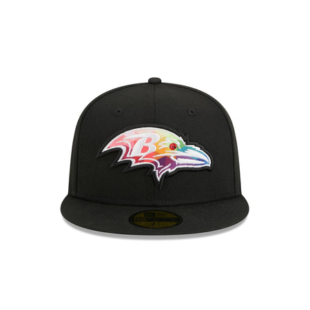 Baltimore Ravens 2023 Crucial Catch 59FIFTY Fitted Hat